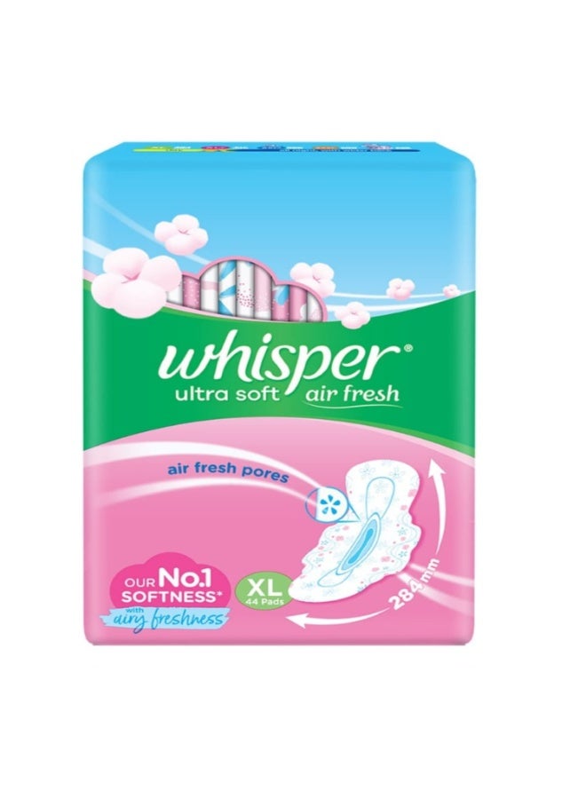 Whisper SANITARY PAD ultra soft xl 44 pack of 1 - Image 1
